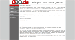 Desktop Screenshot of co30interaktiv.de